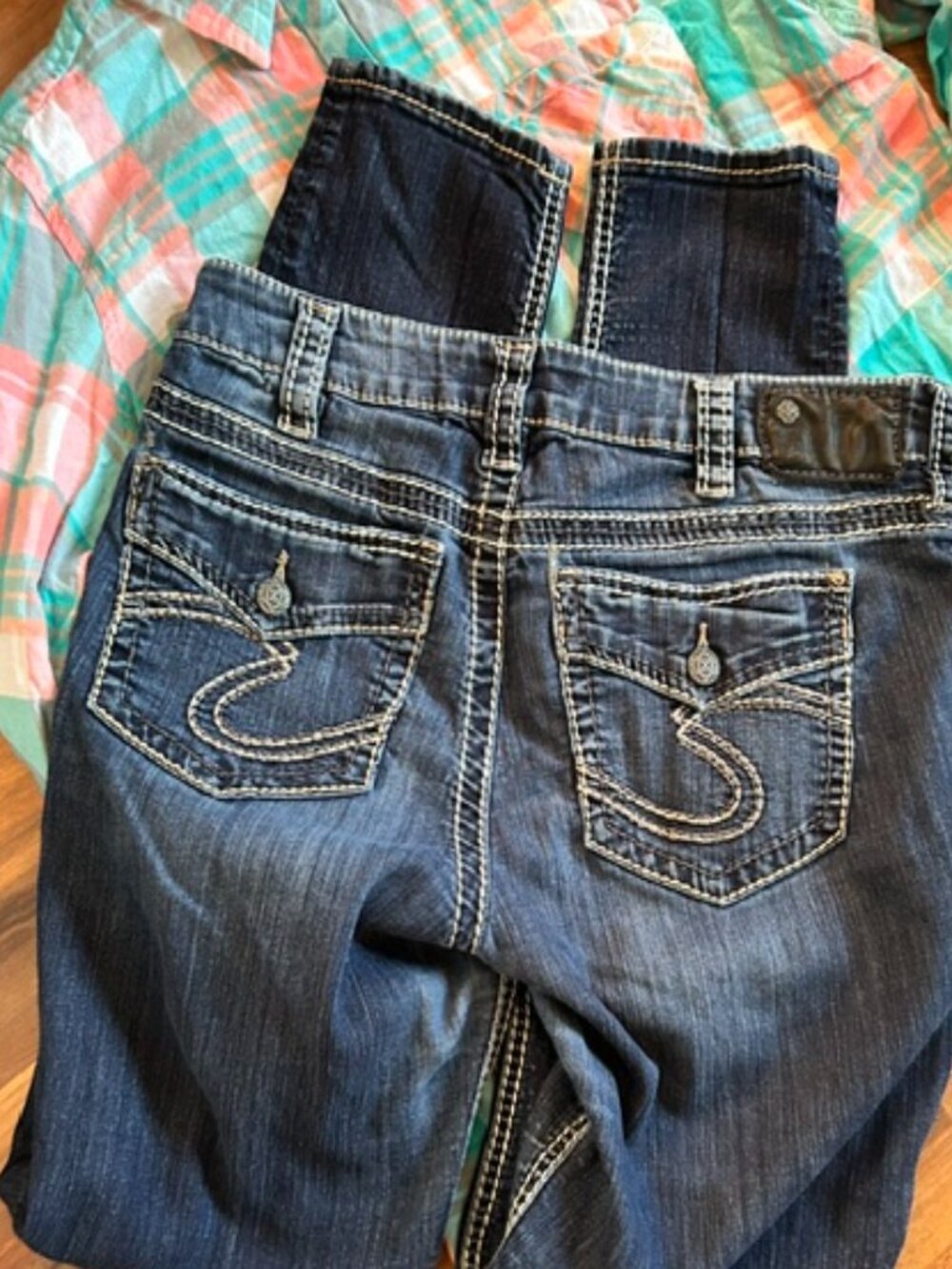 Silver jeans size   30 x 31 blue denim pants jeans womens suki jegging